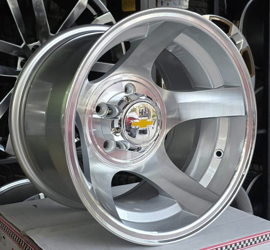 15x10 Retro 5-Spoke Concave 1968-1998 Chevrolet C10 C1500 454ss