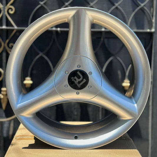 17x8 Tri-Spoke Antera Style 4x100 & 4x114