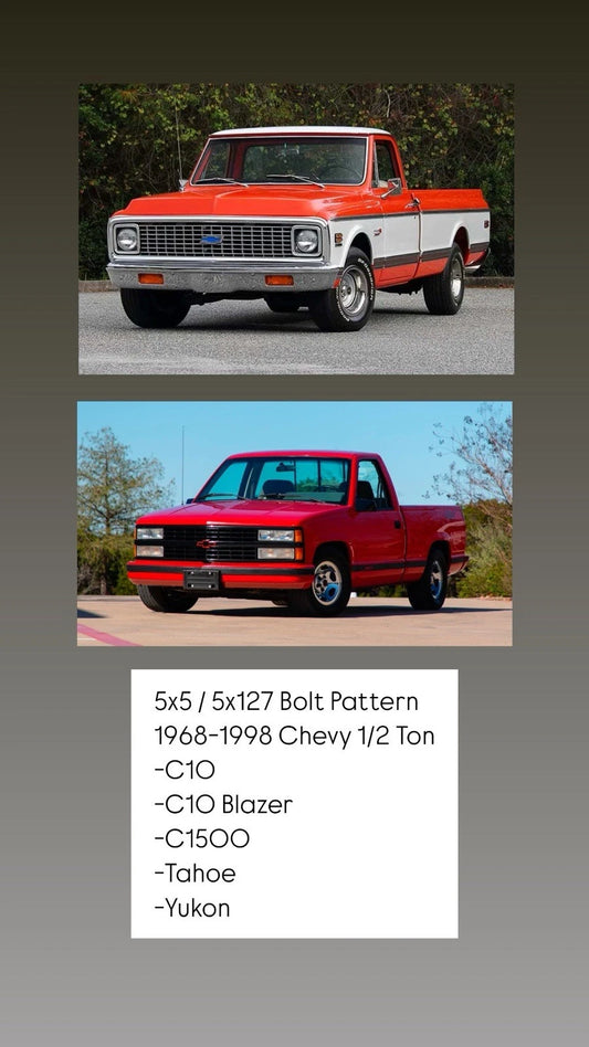 15x12 Retro Soltice Silver & Black Chevy 1968-1998 Chevrolet C10 C1500 454ss (Copy)