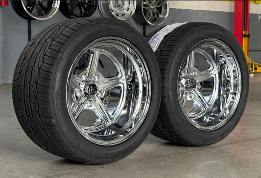 17x11 Retro Zeus Polished 1968-1998 Chevrolet C10 C1500 454ss