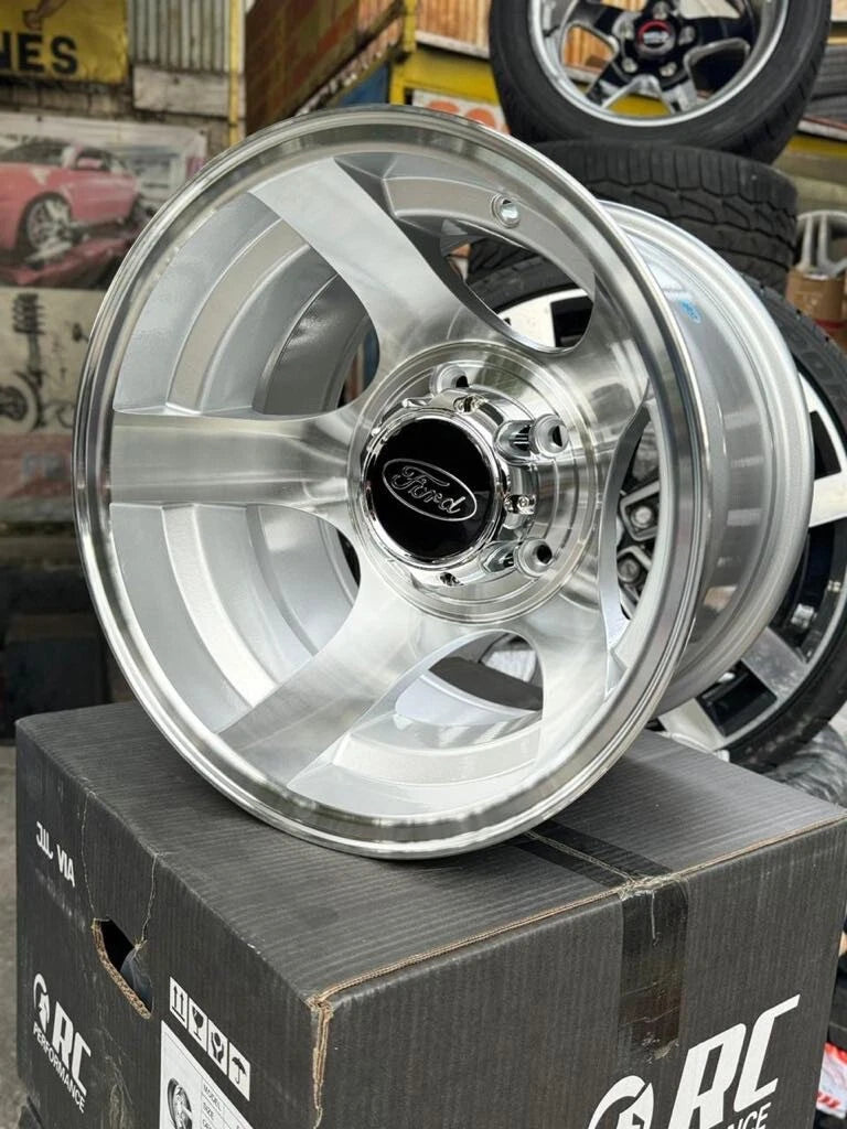 15x10 Retro 5-Spoke Concave Ford 1978-1996 Ford F-100 F-150 Bronco