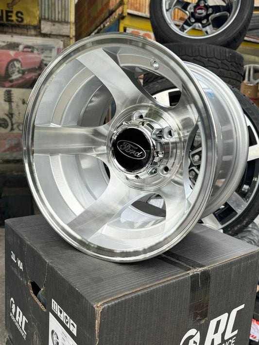 15x10 Retro 5-Spoke Concave Ford 1978-1996 Ford F-100 F-150 Bronco
