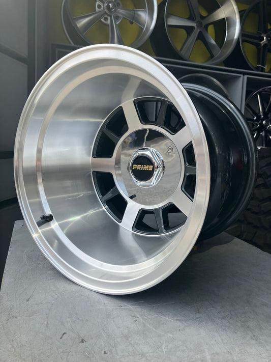 15x12 Retro Soltice Silver & Black Chevy 1968-1998 Chevrolet C10 C1500 454ss