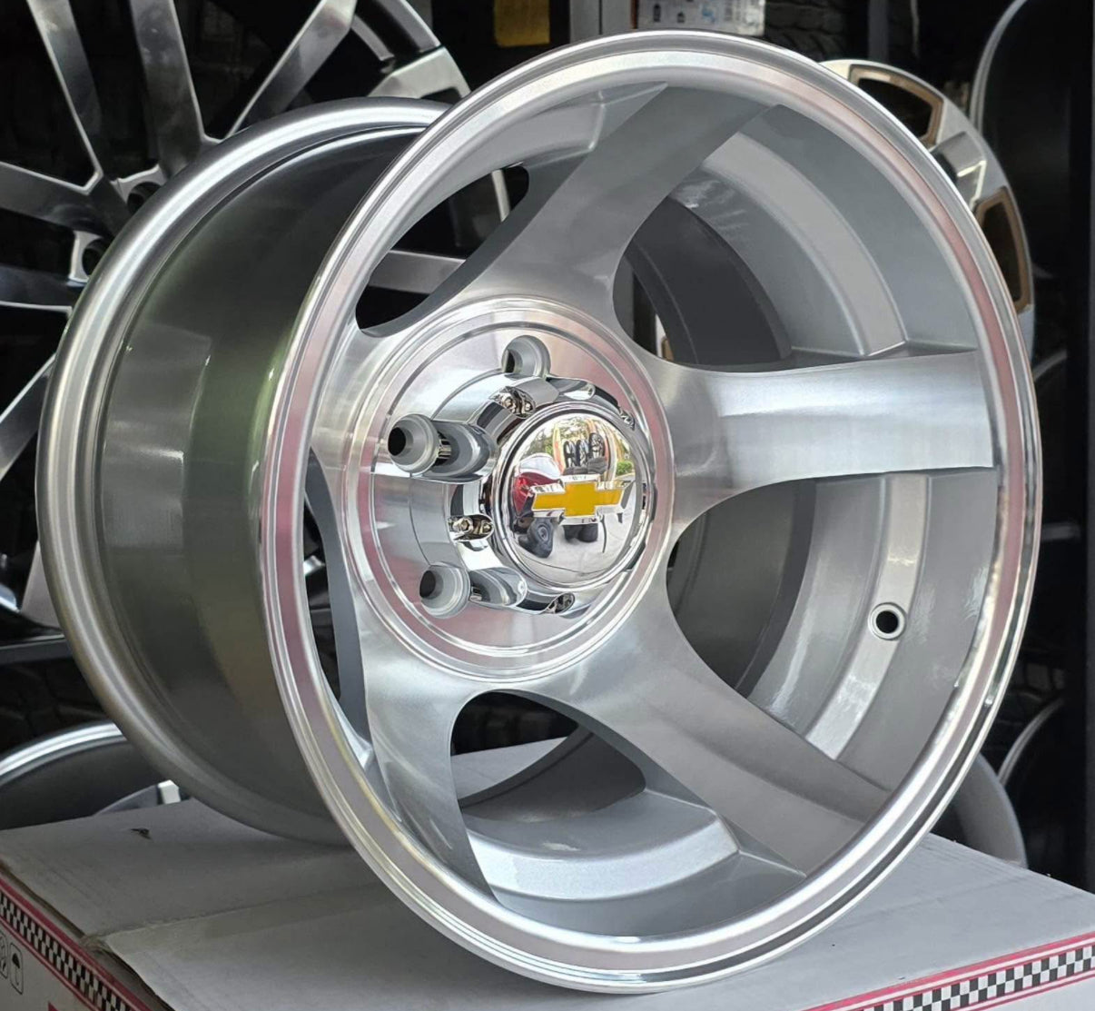 15x10 Retro 5-Spoke Concave 1968-1998 Chevrolet C10 C1500 454ss