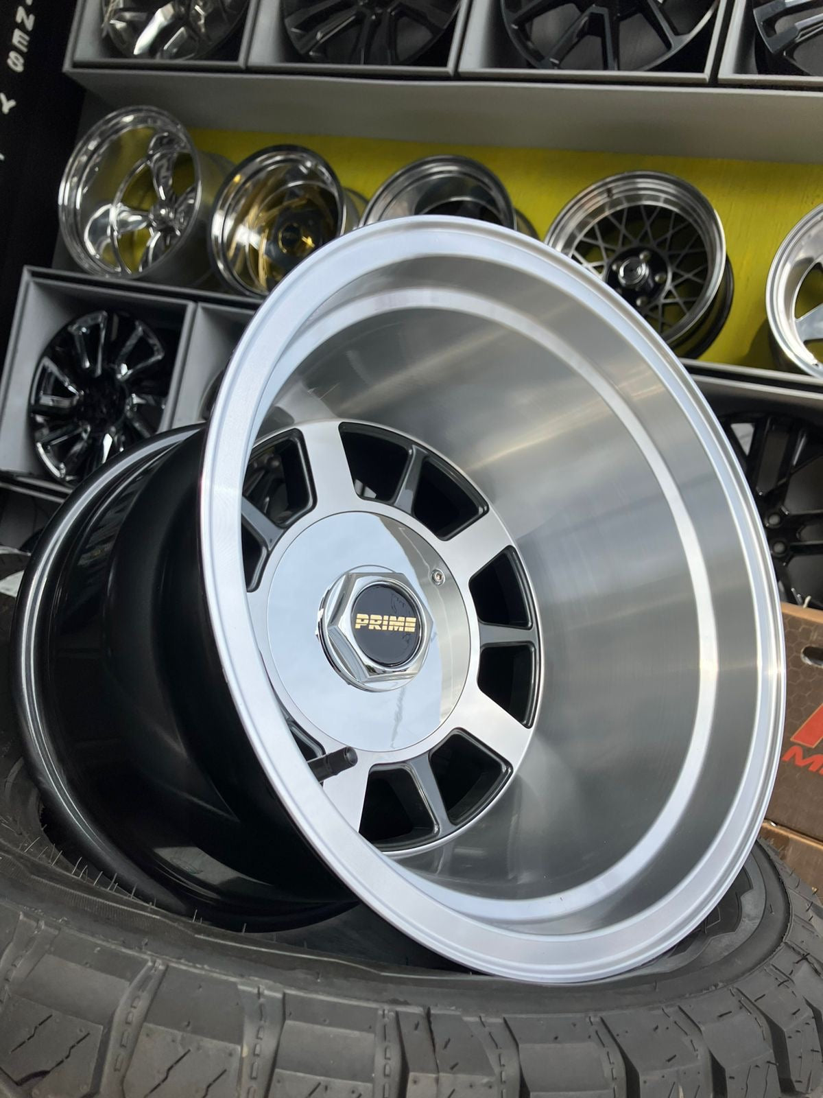 15x12 Retro Soltice Silver & Black Chevy 1968-1998 Chevrolet C10 C1500 454ss