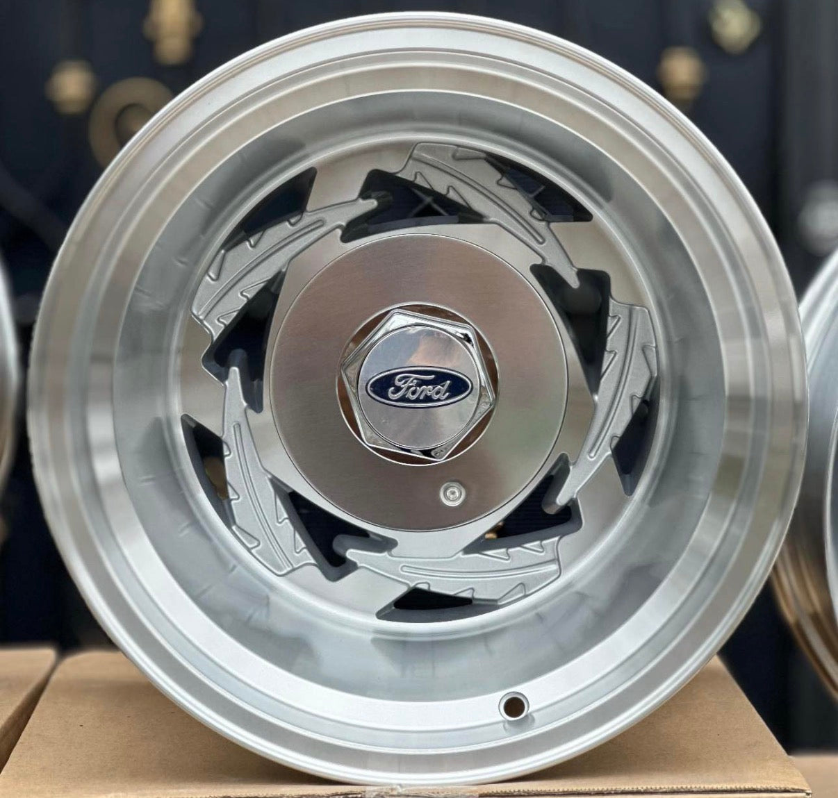 15x12 Retro Tribal & Gold 1978-1996 Ford F-100 F-150 Bronco